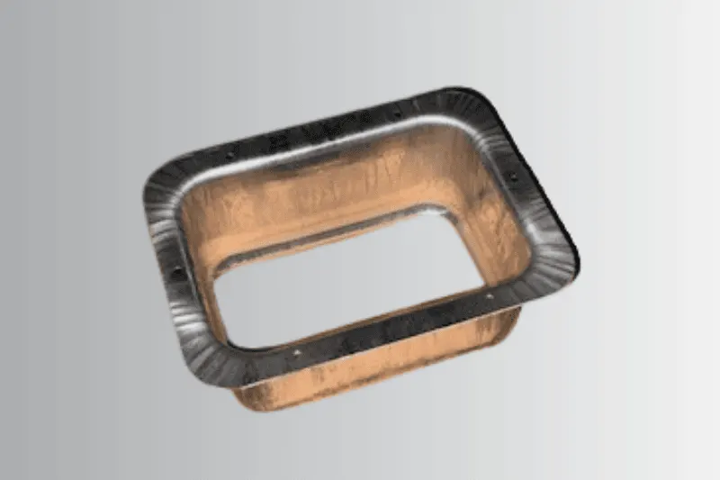 Stamped and fabricated appliance parts