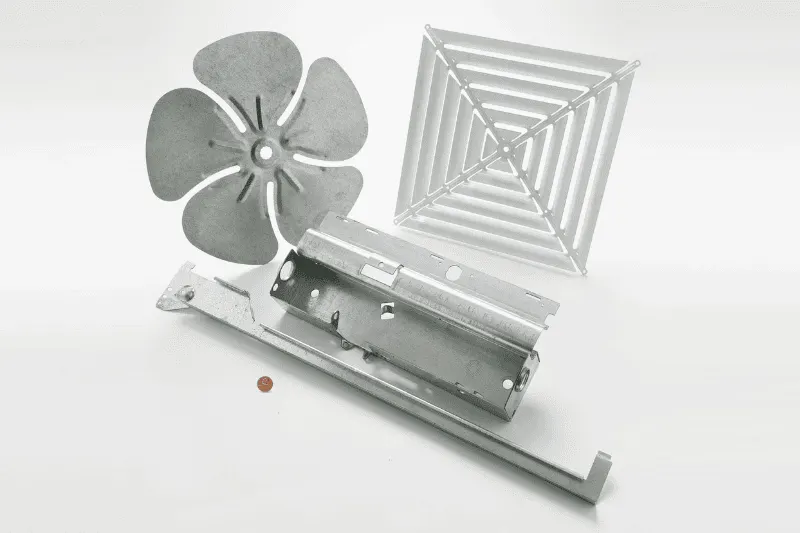 Construction and appliance metal parts