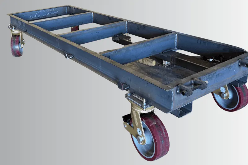 Customized steel forklift cart