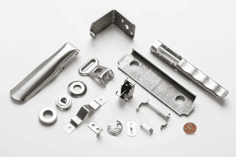 Stamped furniture parts