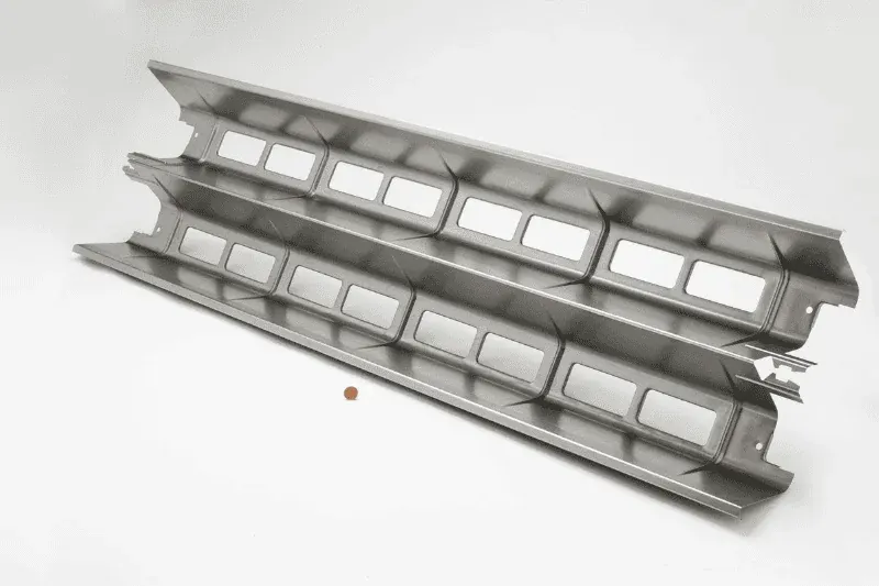 Stamped lighting parts