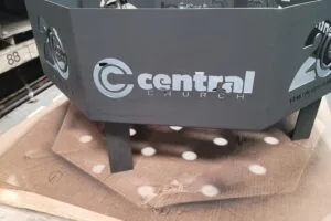 Laser Cut Fire Pit