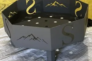 Laser Cut Fire Pit