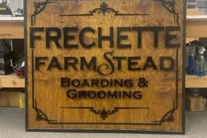Laser Cut Signage