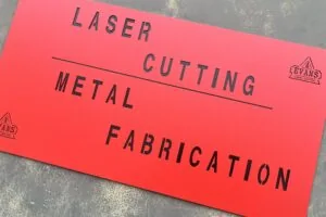 Laser Cut Signs